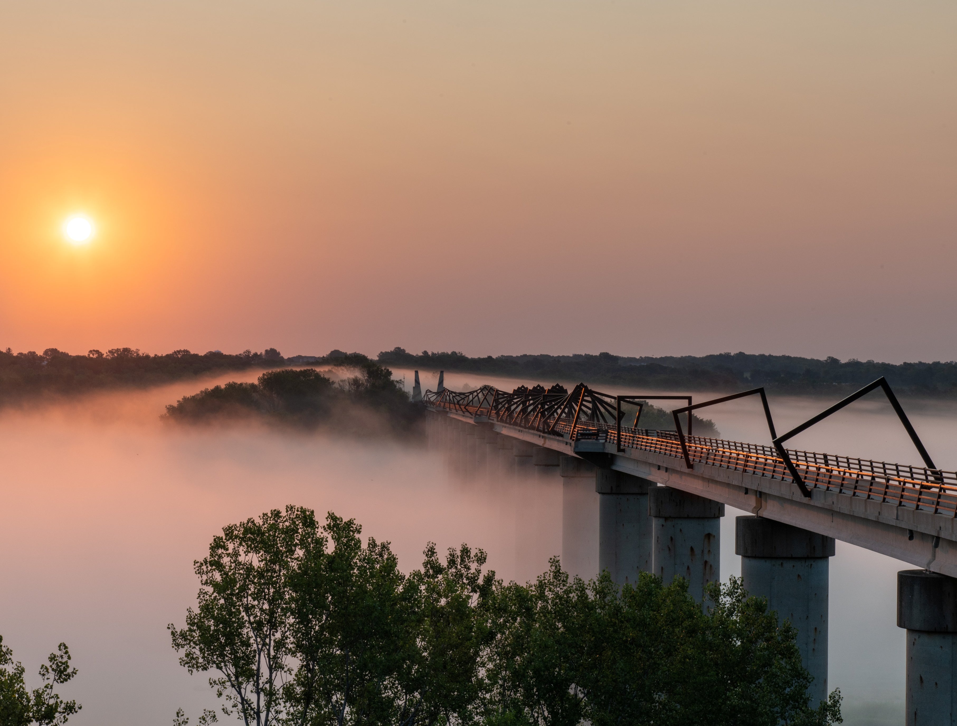 Wildfire sunrise