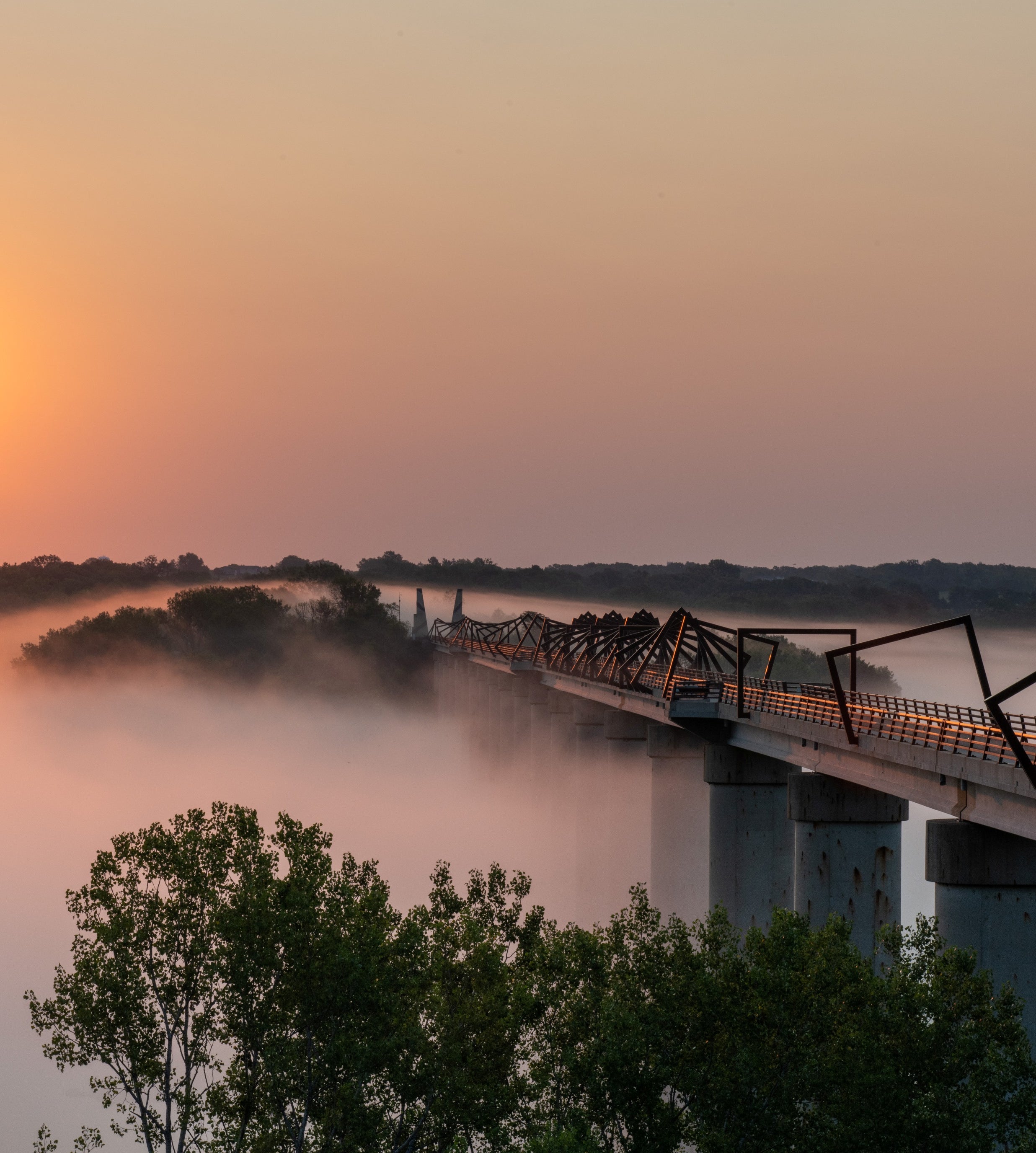 Wildfire sunrise